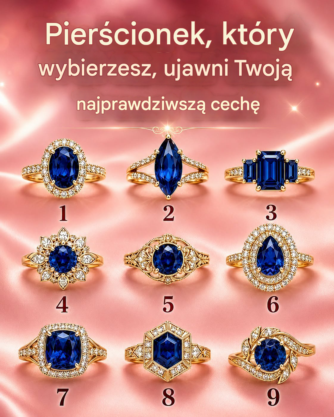 Wybierz pierścionek i odkryj cechę osobowości, która Cię najbardziej definiuje (2)