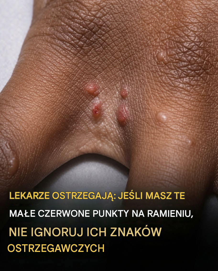 Malutkie czerwone kropki na skórze? Oto, co mogą oznaczać i kiedy należy udać się do lekarza