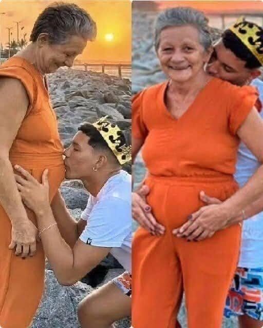 61-year-old woman who claimed to be pregnant with a 21-year-old boy is..