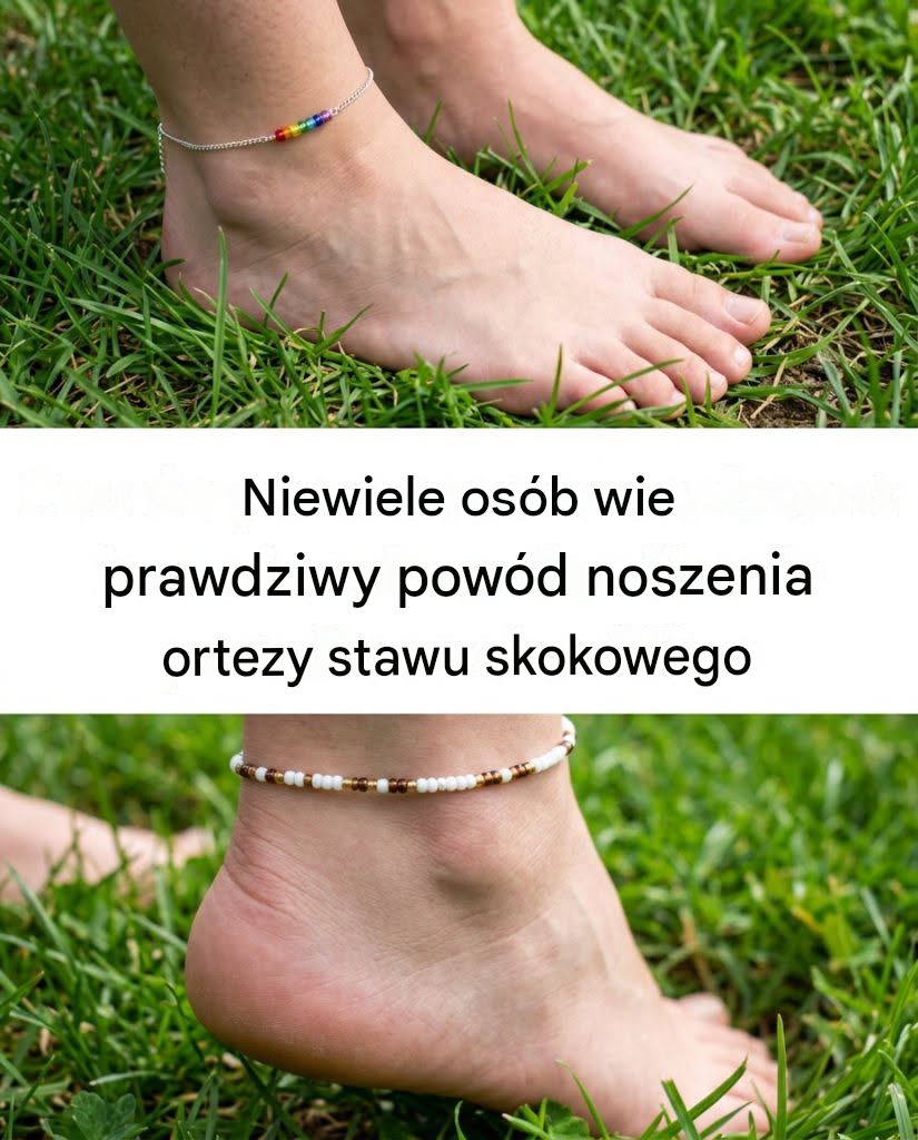 Bransoletka na kostkę: dodatek pełen historii, symboliki i stylu.