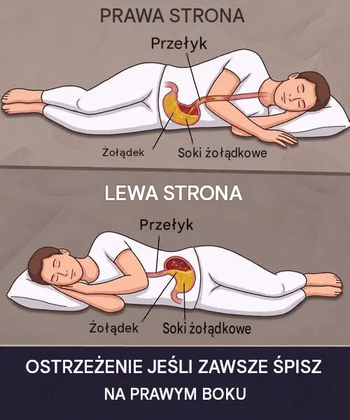 Dlaczego spanie na lewym boku może być lepsze dla zdrowia