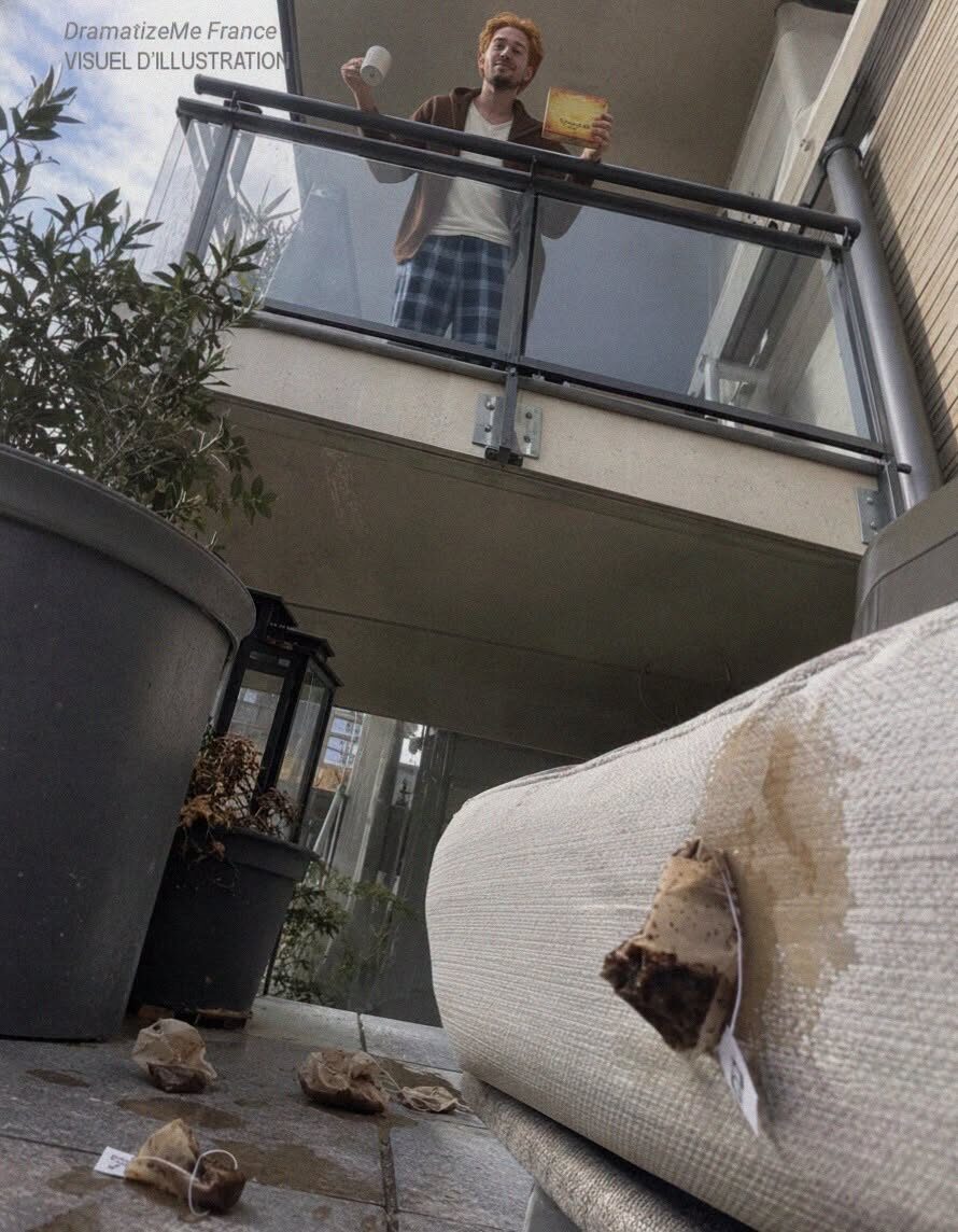 Mój sąsiad z góry dwa razy dziennie rzucał zużyte torebki herbaty na mój balkon – postanowiłam więc nauczyć go, co to znaczy szanować czyjś dom.