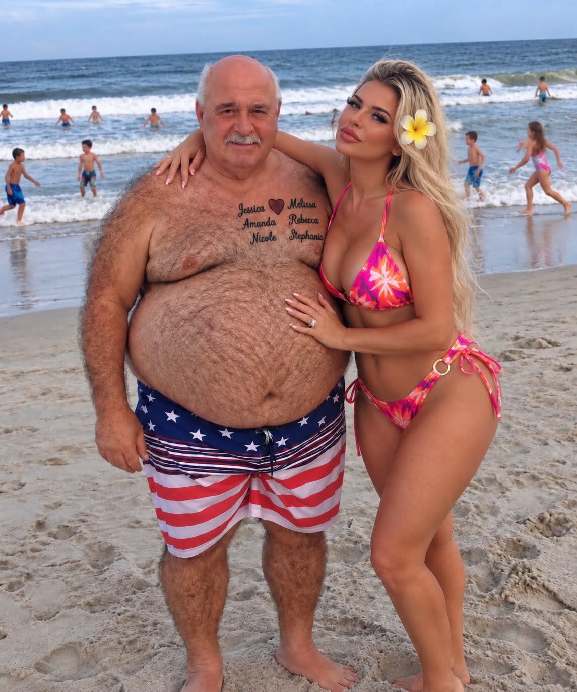 Mój mąż miał wytatuowane nad sercem imiona dziesięciu kobiet… Przez 20 lat twierdził, że należą one do jego zmarłych sióstr, aż jego prawdziwa siostra zobaczyła pierwsze imię, zbladła i wyszeptała: „Laura… całe twoje małżeństwo było kłamstwem”.
