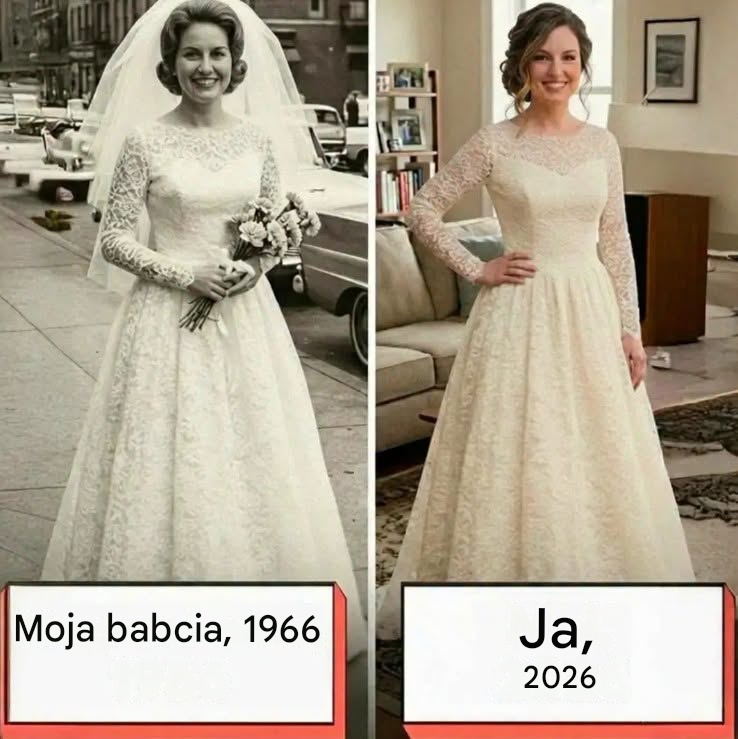 Przerabia suknię ślubną swojej babci i odkrywa szokującą rodzinną tajemnicę.
