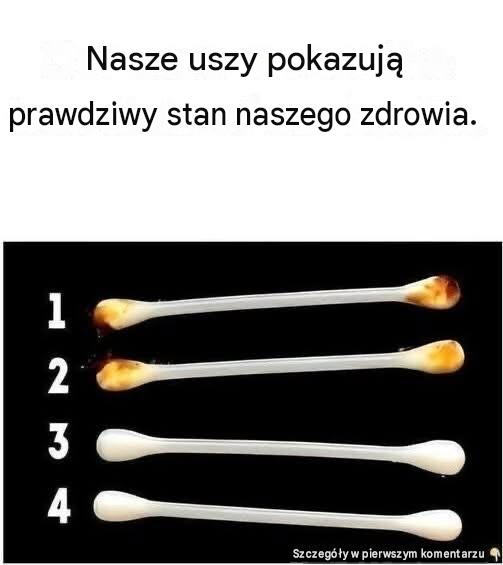 Nasze uszy ujawniają prawdziwy stan naszego zdrowia