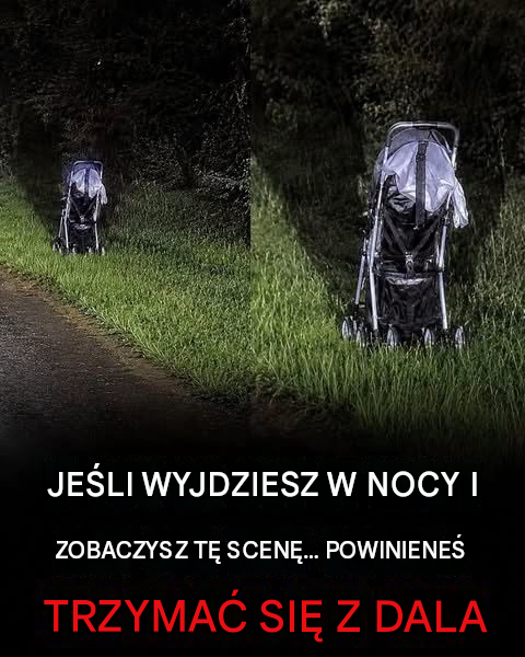 Kobieta wydała przerażające ostrzeżenie po znalezieniu porzuconego na poboczu drogi wózka dziecięcego