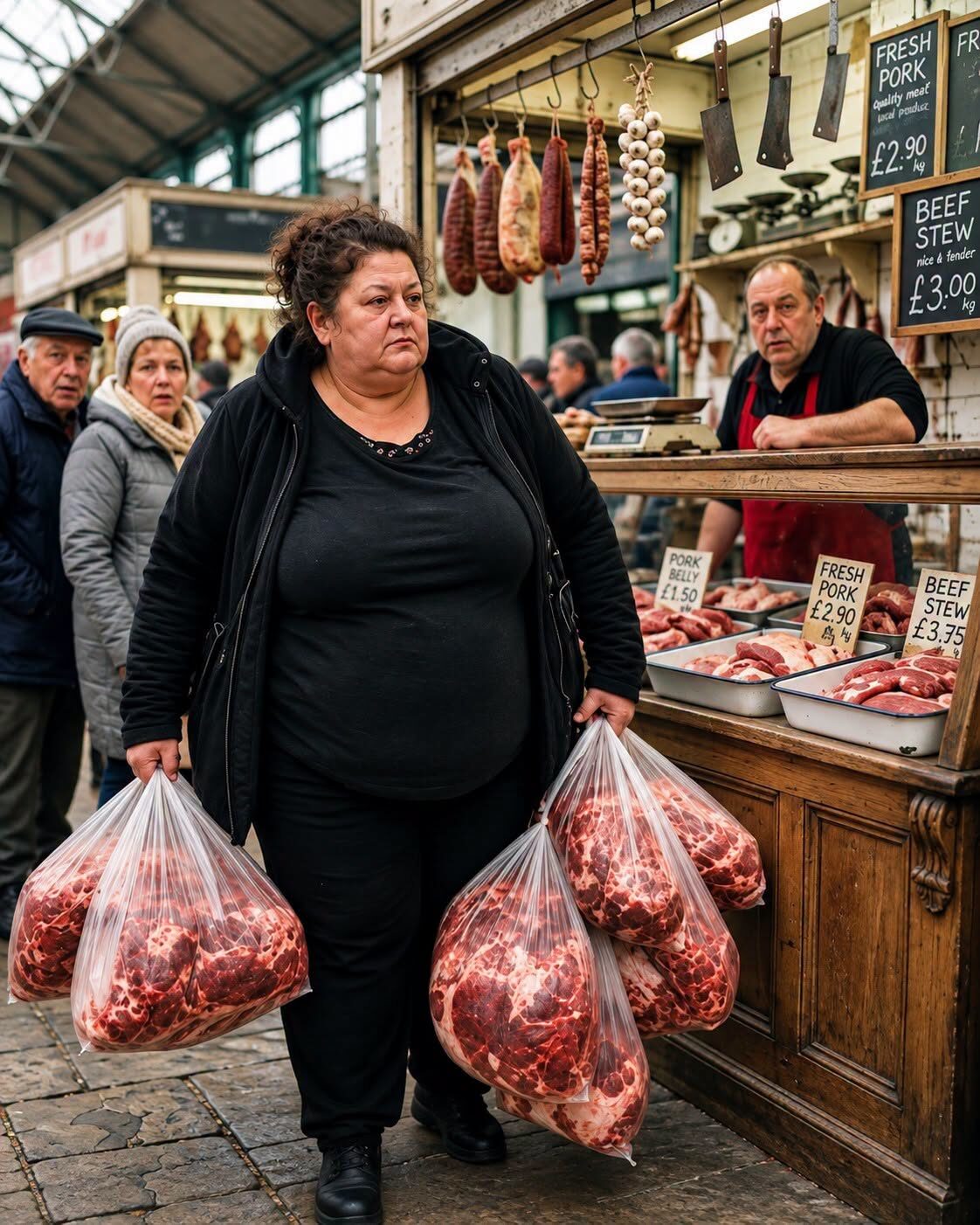 Każdego dnia kobieta kupowała 60 kilogramów wołowiny… Nikt tego nie kwestionował – dopóki policja nie odkryła, do czego tak naprawdę wykorzystywała to całe mięso. To, co odkryli, wprawiło wszystkich w absolutne przerażenie…