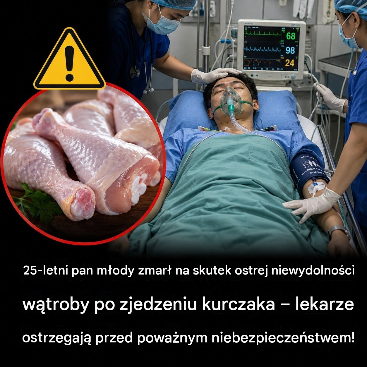 Jak spożywanie zanieczyszczonego kurczaka może prowadzić do poważnych chorób? Zrozumienie rzadkiego ryzyka związanego z ostrą niewydolnością wątroby