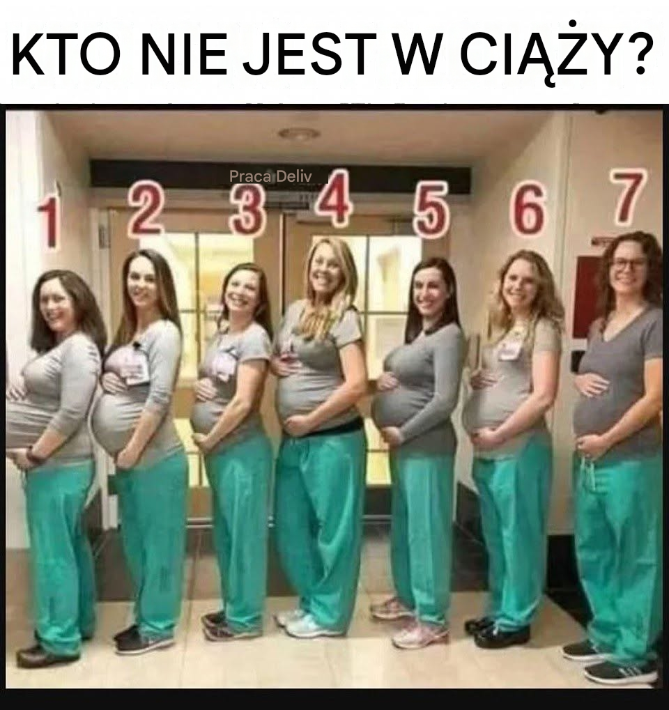 Kto nie jest w ciąży?