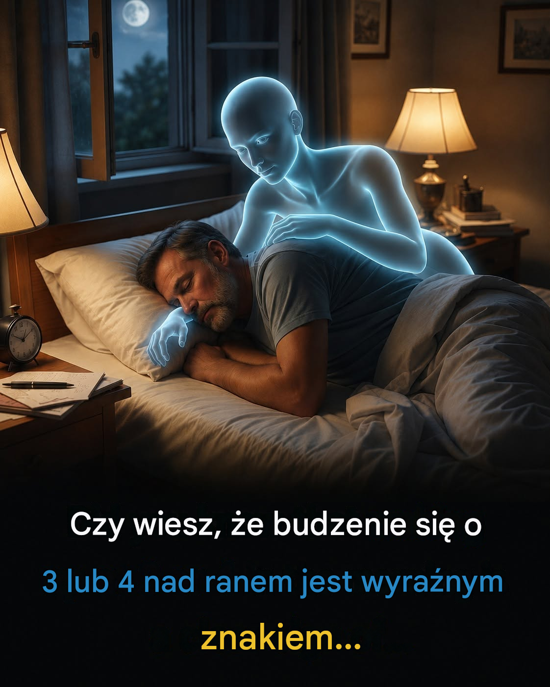 Dlaczego budzisz się o 3 lub 4 nad ranem? Zaskakujące powody