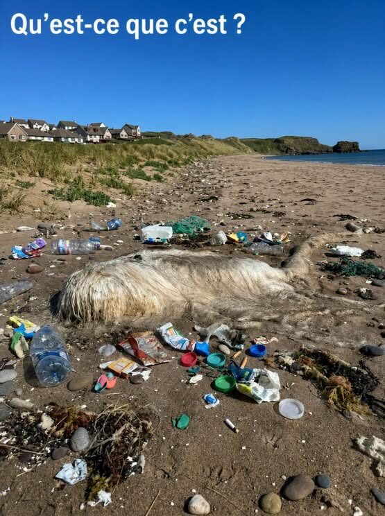 Na plaży wraz ze swoim psem odkrywa przerażające stworzenie. To, czego się dowiaduje, wywołuje u niej dreszcze