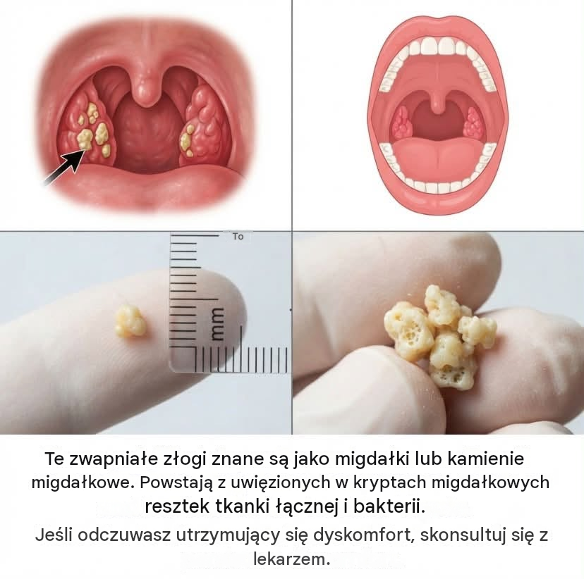 Oto, co musisz wiedzieć o kamieniach migdałkowych