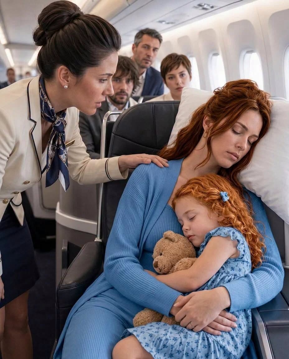Samotna matka odpoczywała na siedzeniu 8A, aż do momentu, gdy w interkomie rozległ się głos kapitana: „Czy na pokładzie jest pilot myśliwca?”