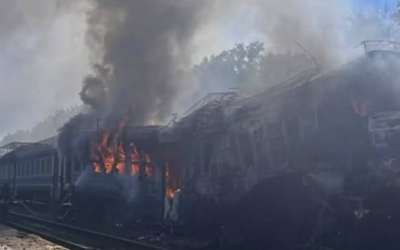 Rosja zestrzeliła pociąg przewożący ludzi