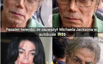 Ten pasażer myślał, że rozpoznał Michaela Jacksona, ale był pewien haczyk
