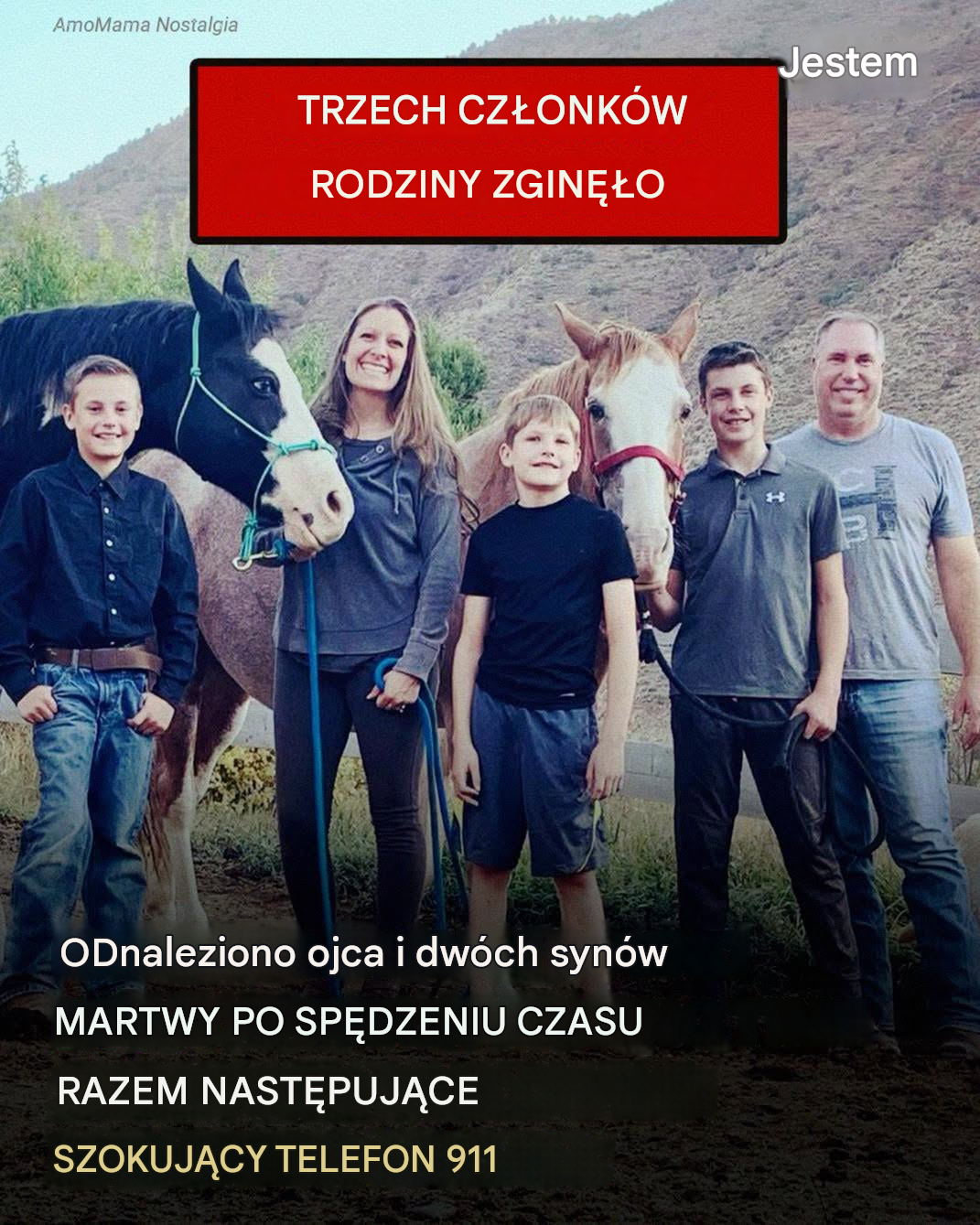 46-letni ojciec z Kolorado i jego dwaj nastoletni synowie w wieku 15 i 13 lat zginęli w tragedii w pobliżu Lasu Narodowego Gunnison