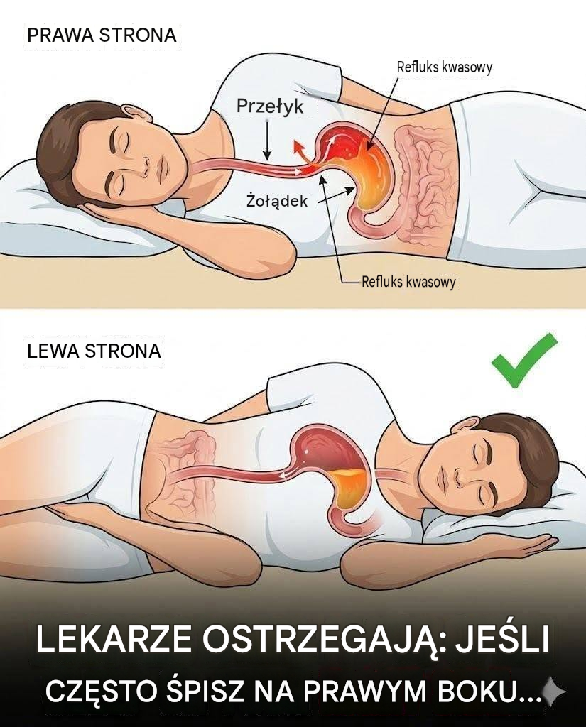 Lekarze ostrzegają: pozycja podczas snu może wpływać na objawy refluksu żołądkowego