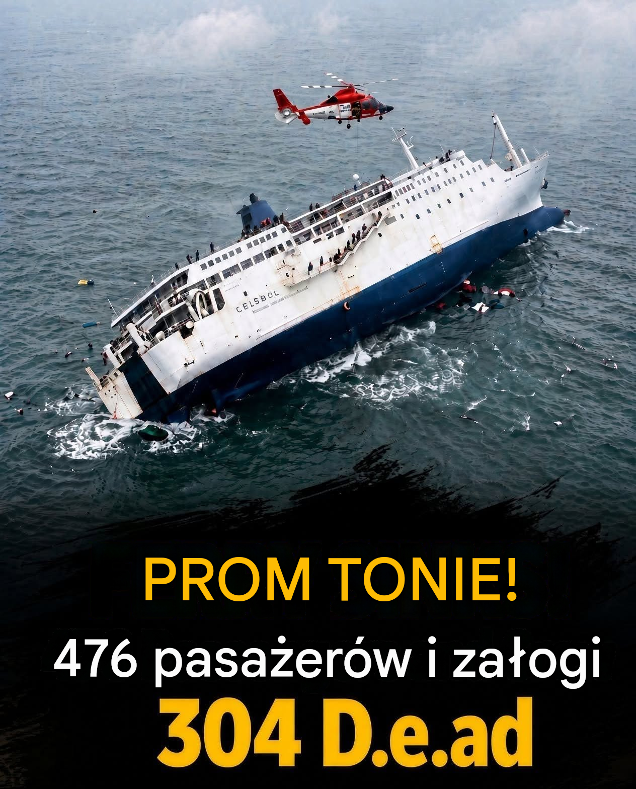 Katastrofa promu Sewol: 304 osoby straciły życie w jednej z najciemniejszych tragedii morskich w Korei Południowej